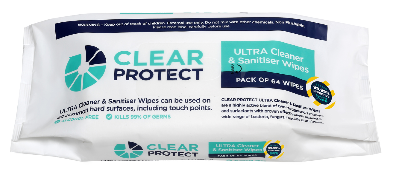 Clear Protect Ultra Wipes